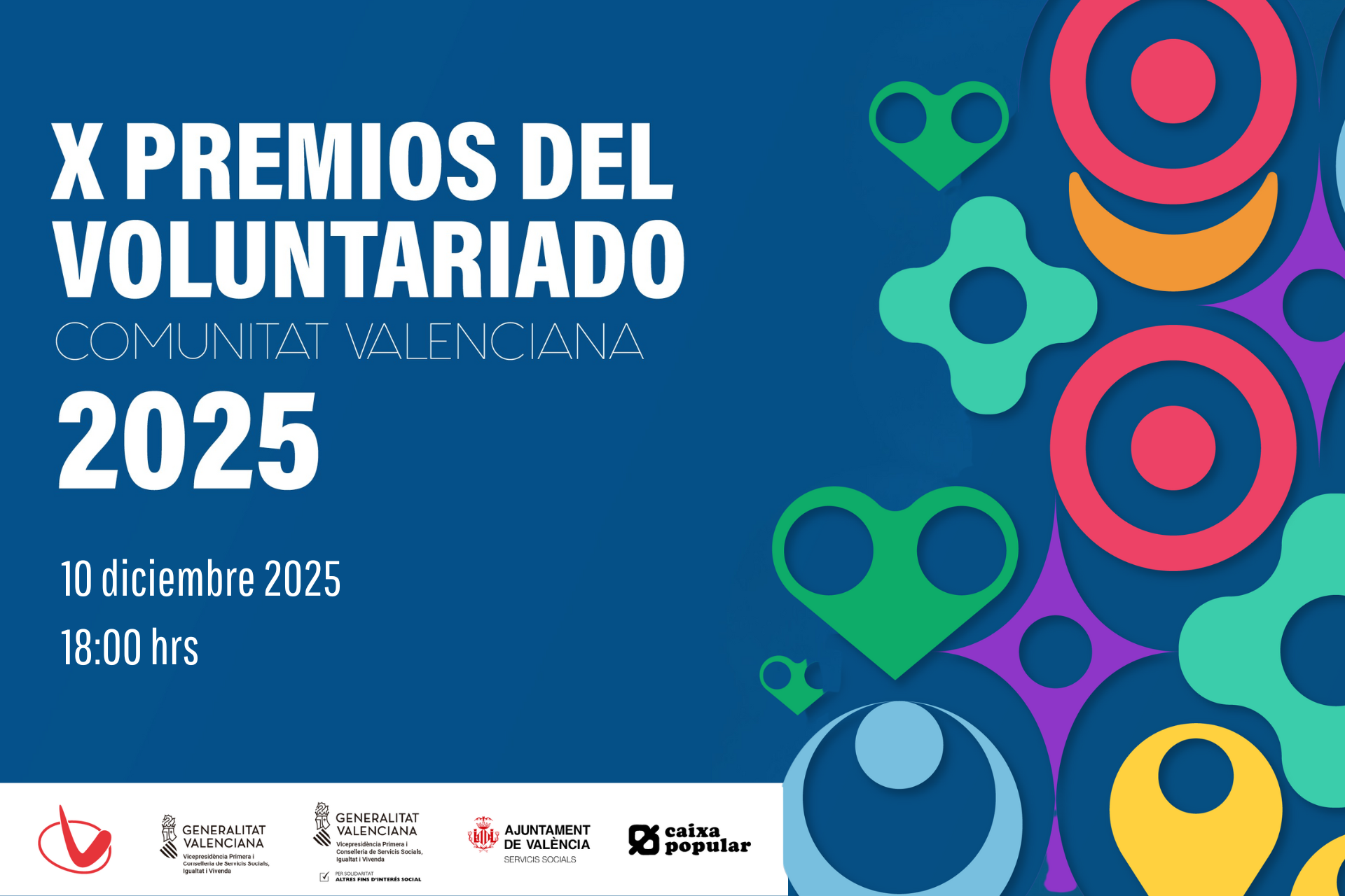 X Premios de Voluntariado: 10 años celebrando el compromiso del voluntariado valenciano